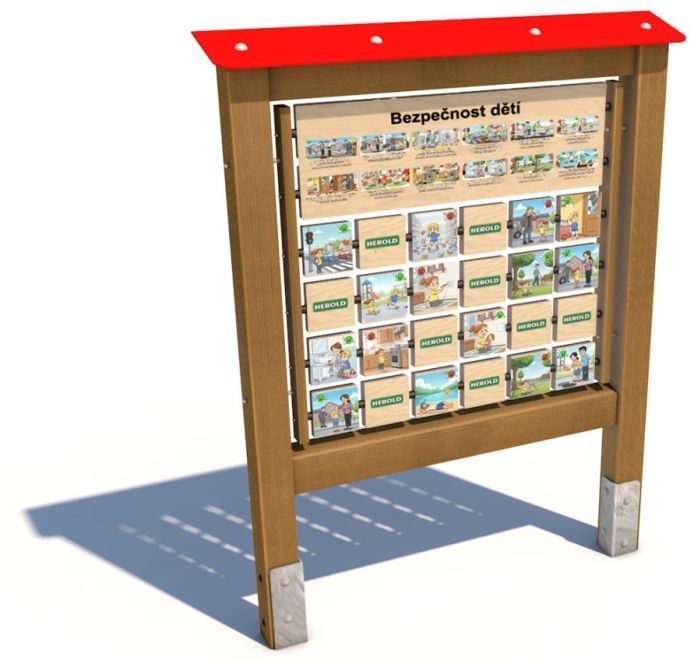 Edukační panel - Pexeso - Bezpečnost dětí 160