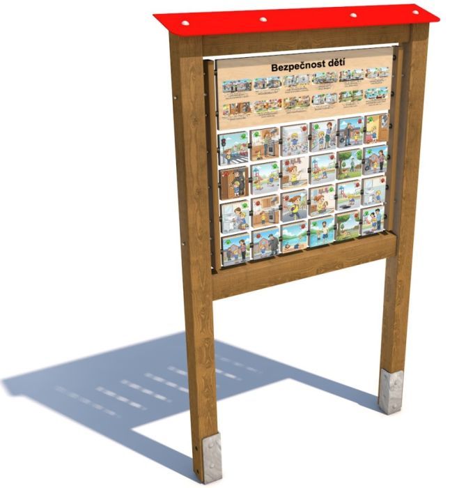 Edukační panel - Pexeso - Bezpečnost dětí 200