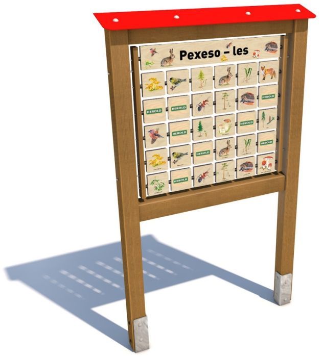 Edukační panel - Pexeso - Les 200