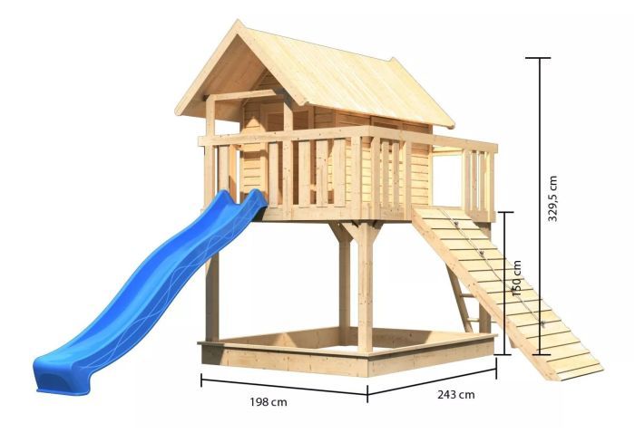 Dětské hřiště KARIBU FIDEL 22369