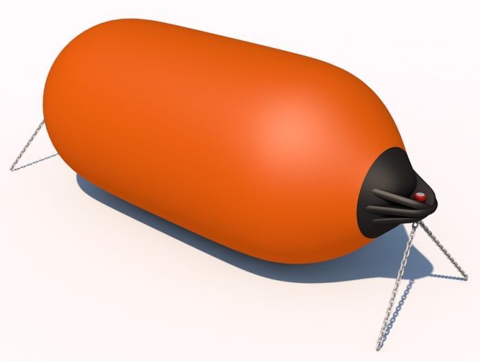 Fender Barrels 800 Oranžový