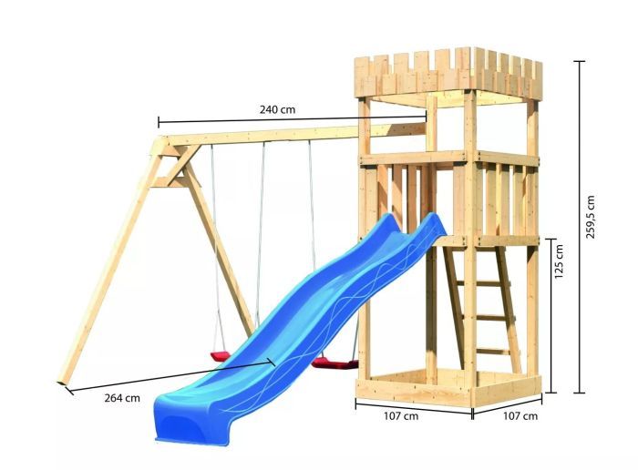 Dětské hřiště KARIBU LÖWENHERZ 20344