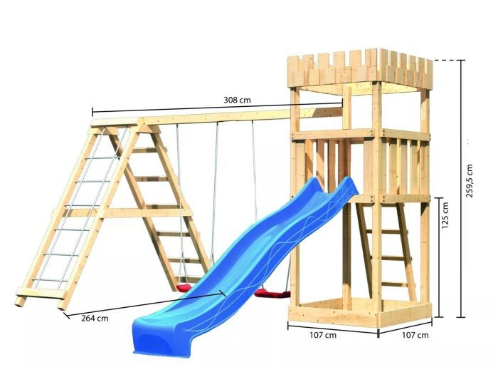 Dětské hřiště KARIBU LÖWENHERZ 20348
