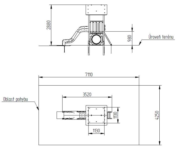 Modulární sestava Camelot M24 100